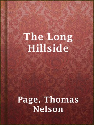 cover image of The Long Hillside